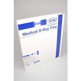 Пленка рентгеновская медицинская синечувствительная "SFM" "X-Ray BF" 24*30 см, 100 листов.